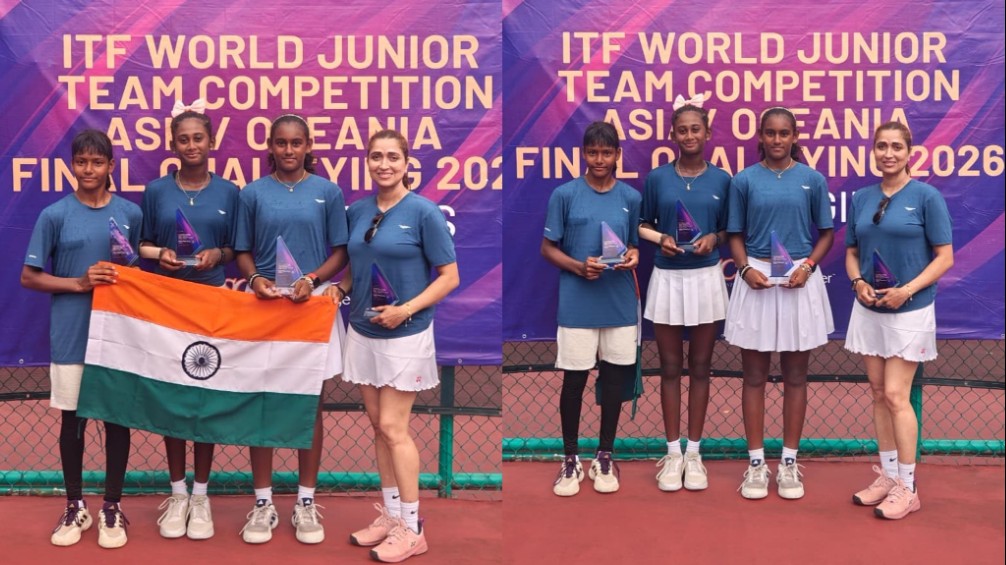 Indian girls set for World Tennis 14&U Junior Team Finals in Czechia