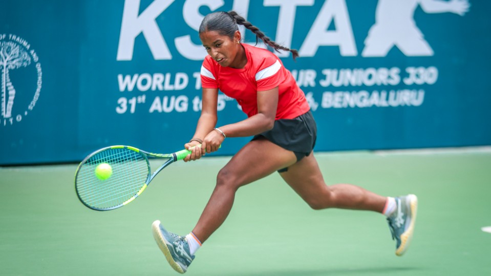 Aahida prevails over Disha to enter semis at KSLTA J30 Bengaluru