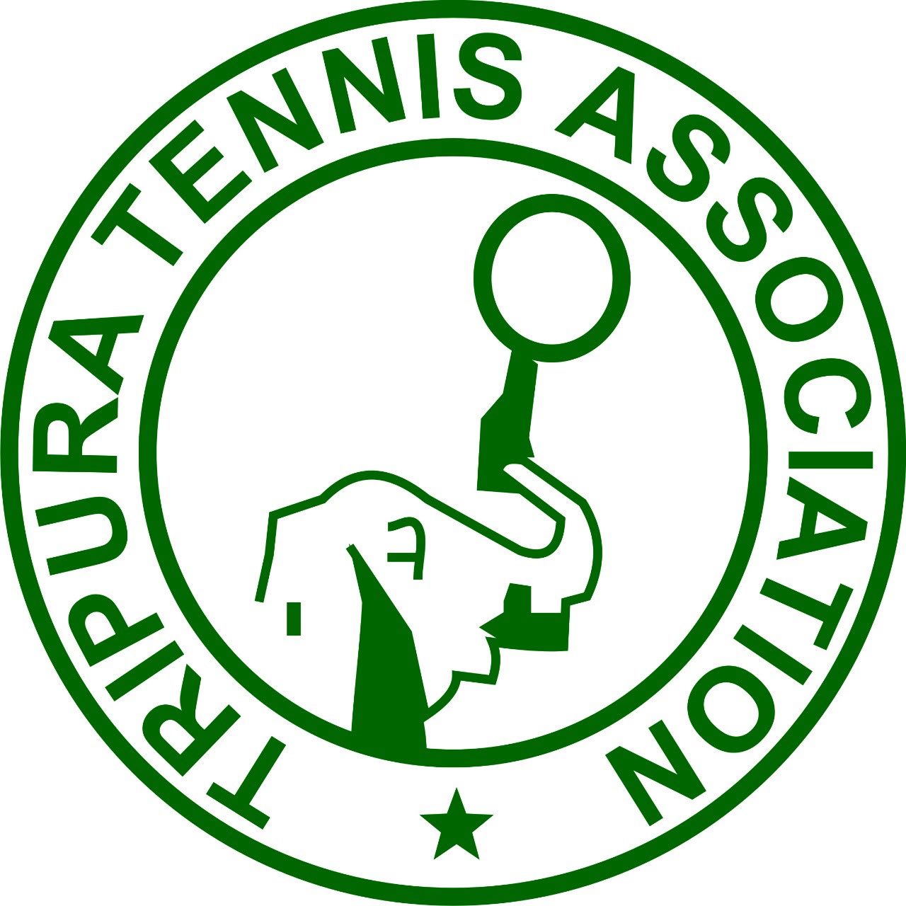 Tripura Tennis Association logo