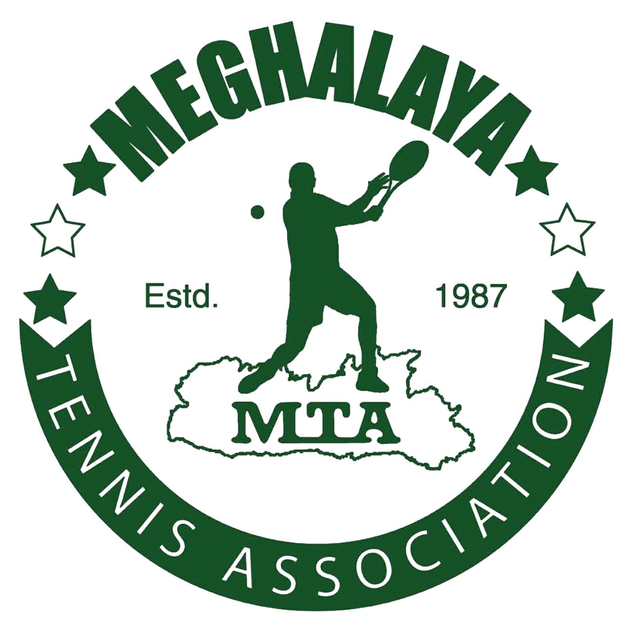 Meghalaya Tennis Association logo