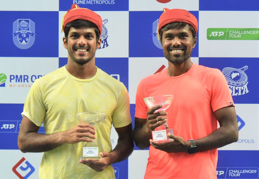 Anirudh – Vijay claimed the doubles crown at the ATP challenger – PMR Open