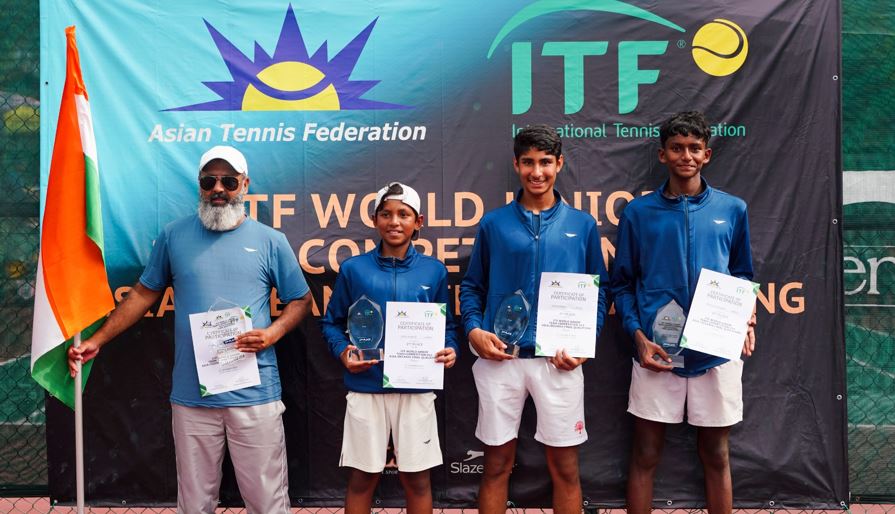 India Finishes as Runner-Up in World Junior Tennis Championship U14 Boys Asia Oceania Final Qualifying