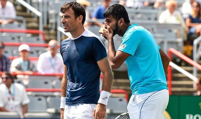 Rohan Bopanna and Ivan Dodig advance to round two of US Open in Men’s doubles