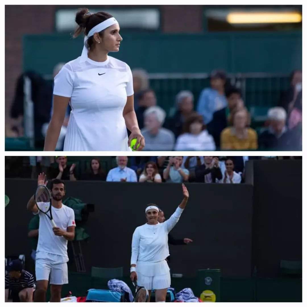 Sania’s Wimbledon journey ends with a Semi-Final heart-break.