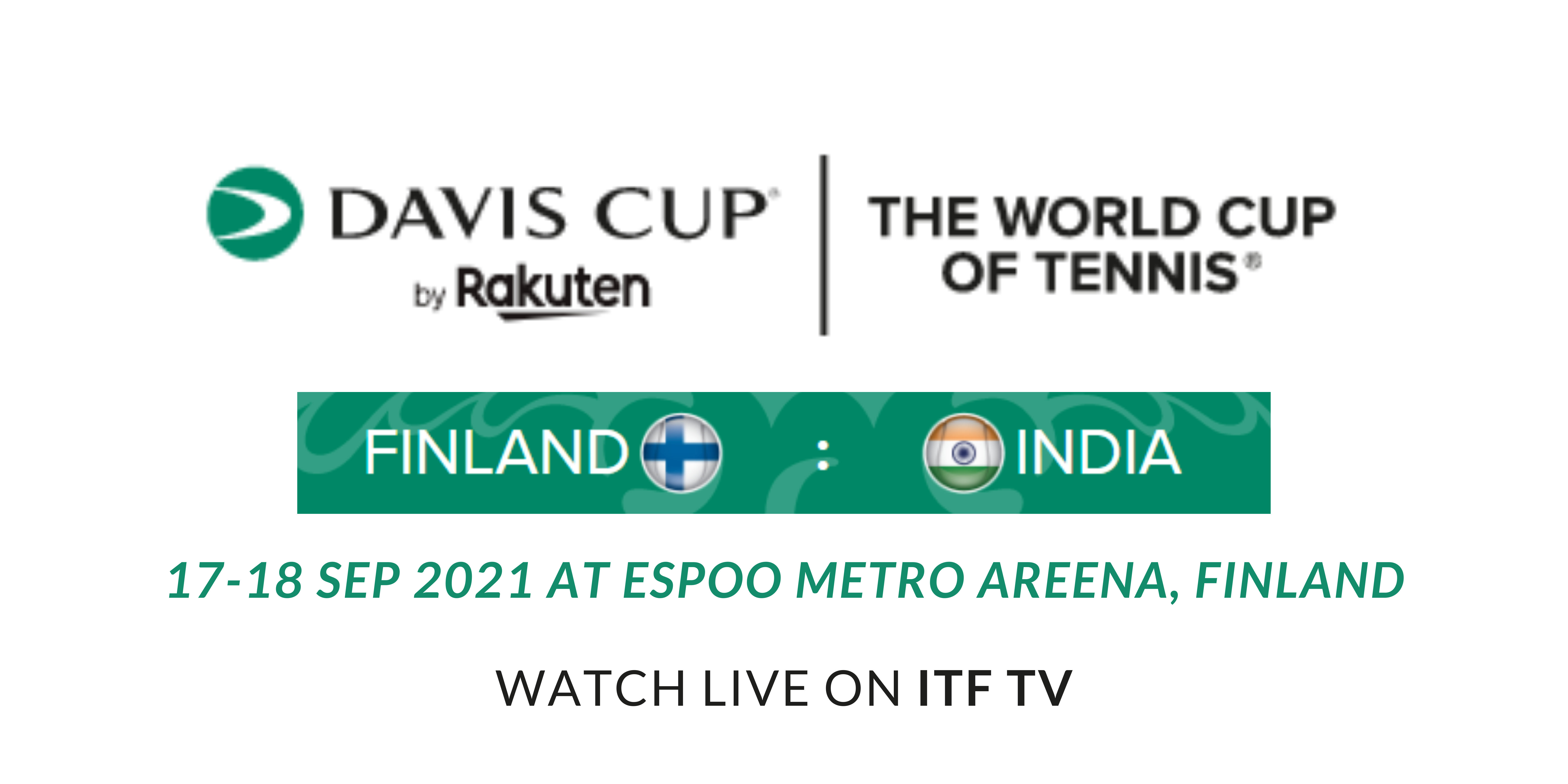 Finland vs India at Davis Cup World Group I – When and Where to watch