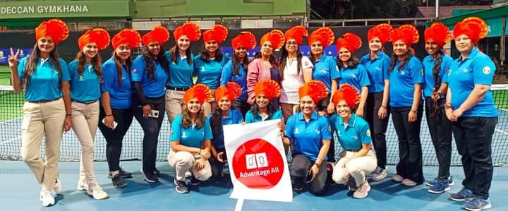 20 Member All Women’s Officiating team worked at NECC ITF 40K Tennis Championships