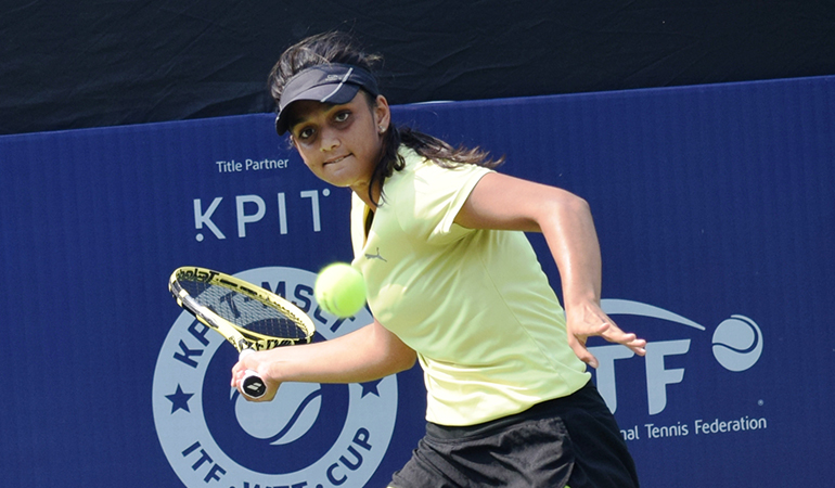 Top seed Bhatia knocked out of $ 25000 KPIT –MSLTA ITF WTT Cup tennis championships