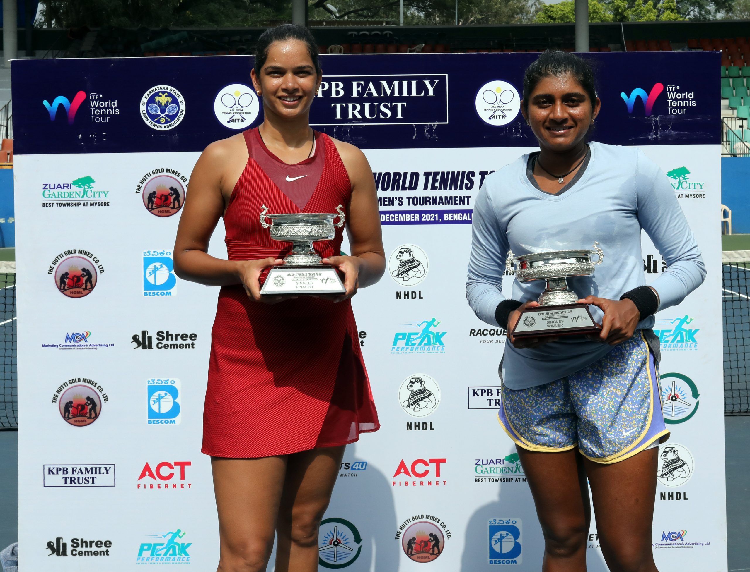 Resurgent Pranjala wears the crown at ITF W15 Bengaluru