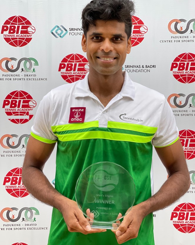 Vishnu back to winnings ways with AITA Men’s event title