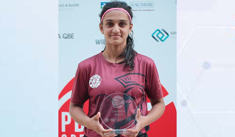 Soha overcomes top seed for title at AITA Women’s Championship