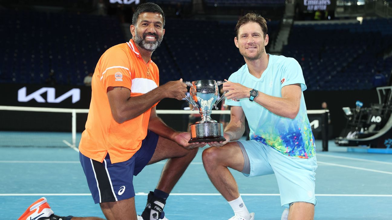 Rohan Bopanna Becomes Oldest Male Player to Win Grand Slam Doubles Title