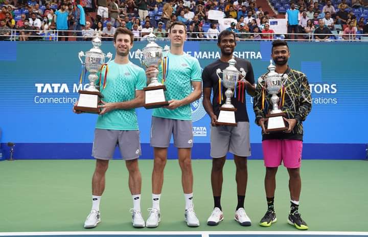 Dutch star Griekspoor clinches his maiden ATP Tour title, India’s Balaji-Jeevan finished runners up at 5thTata Open Maharashtra