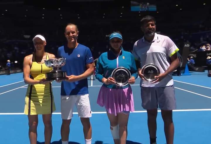 Sania ends her Grand Slam career with a mixed doubles runner-up finish in the Australian Open 2023