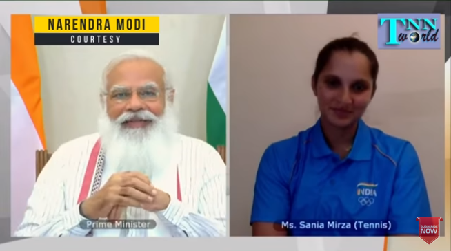 PM Modi and Sania Mirza talk is winning the Internet