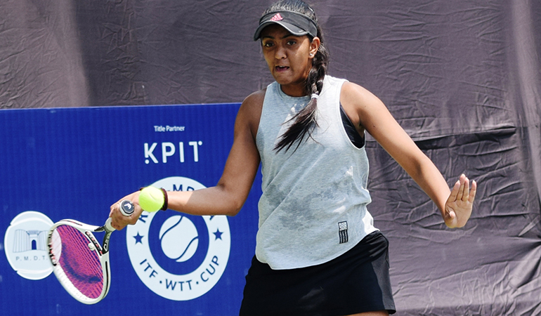 Rutuja, Vaidehi, Zeel in quarterfinals of $ 25,000 KPIT –MSLTA ITF WTT Cup tennis championships