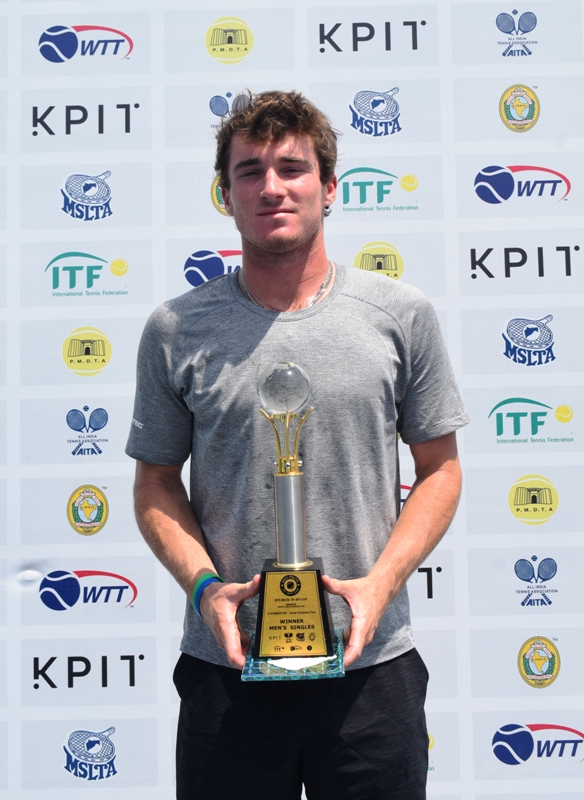 Oliver Crawford wins  $15,000 KPIT–MSLTA ITF WTT Cup Mens tennis championships