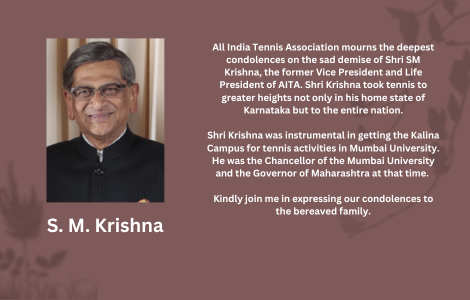 Obituary – Shri S. M. Krishna
