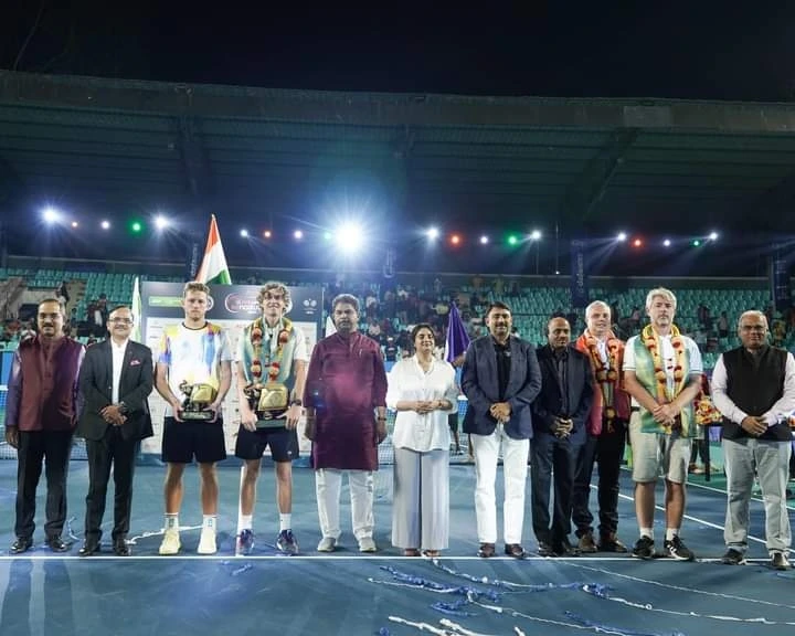 Max Purcell crowned DafaNews Bengaluru Open 2023 champion.