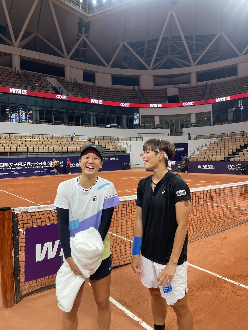 "เพียงธาร" เข้ารอบหญิงคู่ ศึก WTA125 ที่หูโจว