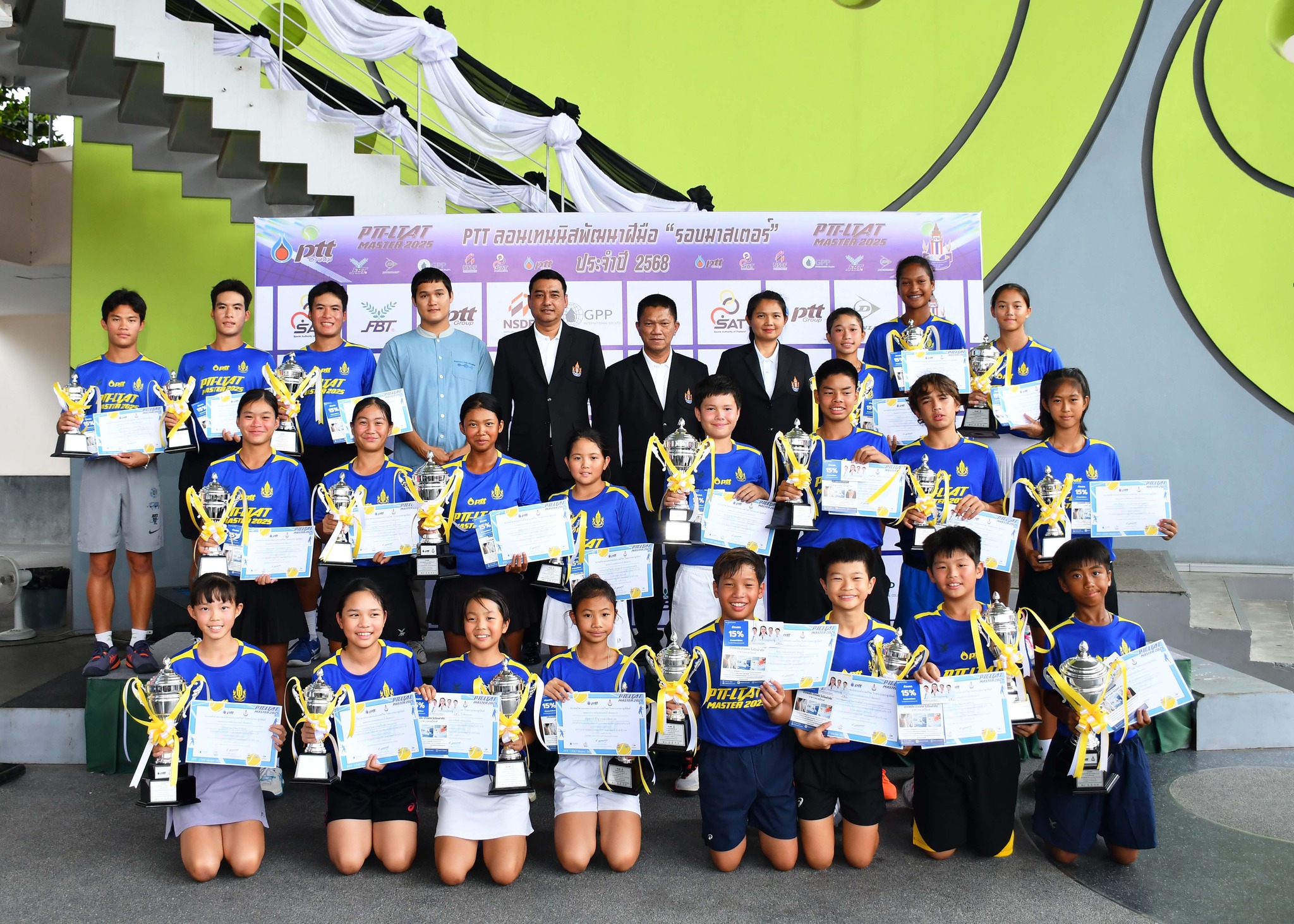 "โชติรินทร์-นราธิป" ผงาดคว้าแชมป์เทนนิส PTT ลอนฯ มาสเตอร์ ปี 68