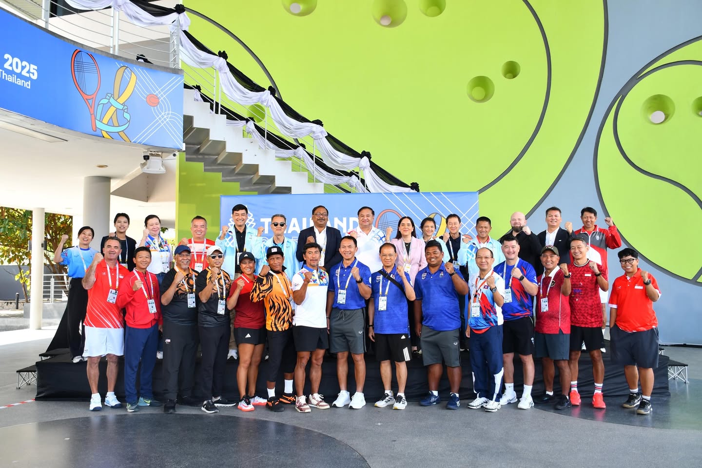 จัดสายเทนนิสประเภททีม "ไทยการันตีแล้ว 2 ทองแดง"ได้บายทั้งทีมชาย-ทีมหญิง ลิ่วตัดเชือกศึกซีเกมส์ ครั้งที่ 33
