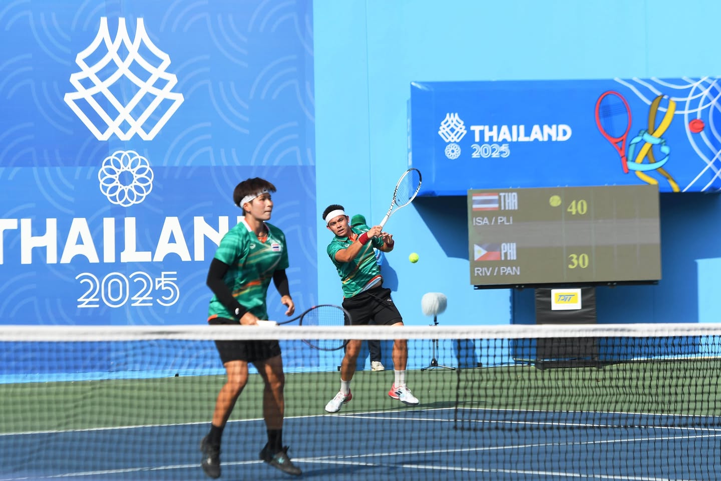 ปรัชญา ควง เพียงธาร ทะยานรอบรองฯ คู่ผสมซีเกมส์