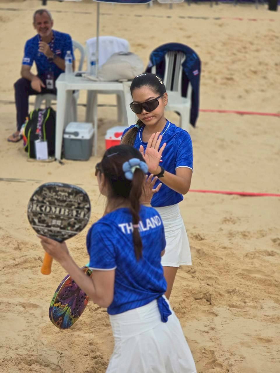 ทีมตบชายหาดไทยดวลอเมริกาชิงอันดับ 13-16 ศึกเวิลด์คัพที่บราซิล