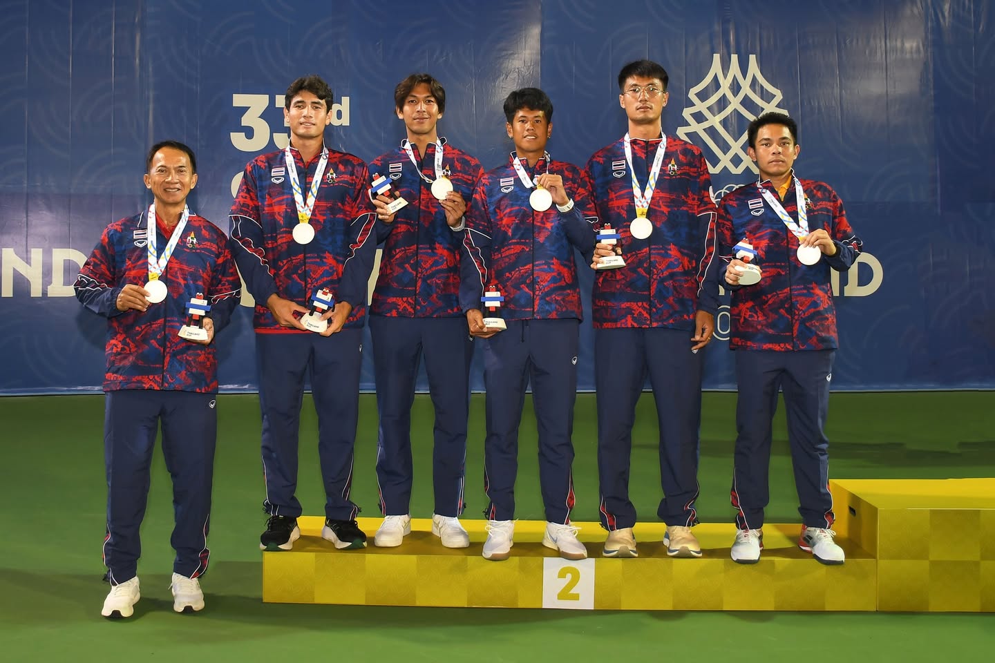 กษิดิศ เปิดหัวให้ทีมชายไทยขึ้นนำศึกซีเกมส์ก่อนแพ้อินโดนีเซียรวม 1-2 คู่ ได้เหรียญเงิน