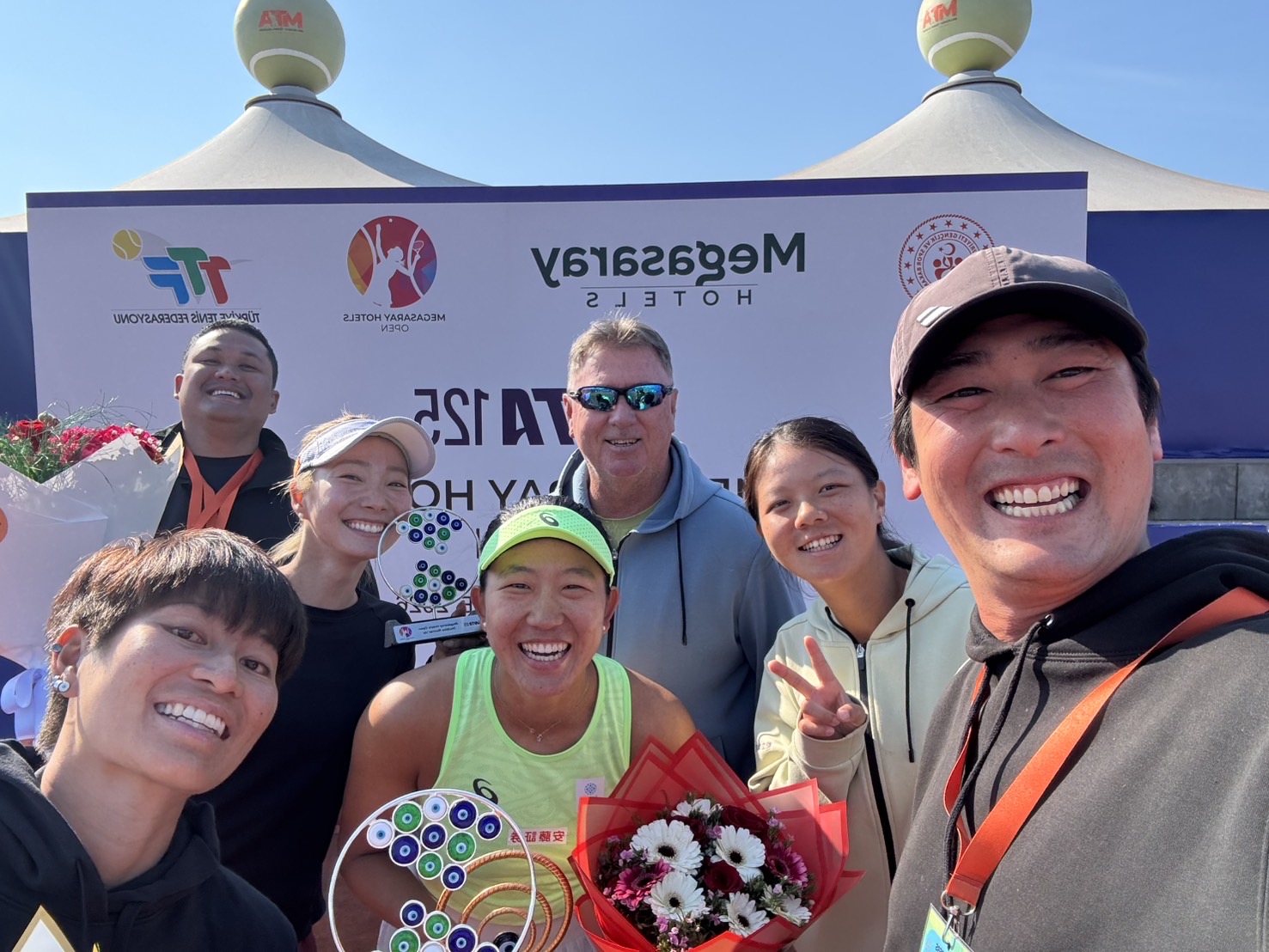 "เพียงธาร" ผนึกกำลัง "โคโบริ" จบตำแหน่งรองแชมป์หญิงคู่ศึก WTA125 ที่ตุรกี