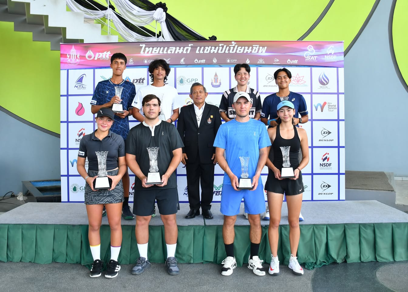 สุดแกร่ง กฤติน - ธนัชพร ผงาดคว้าแชมป์ลีเดียร์ซิวคู่ผสมปิดศึกไทยแลนด์ฯ สนาม 1
