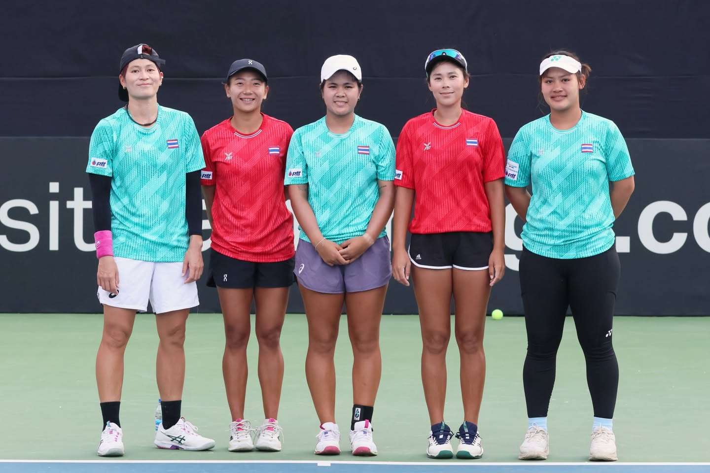 สาวไทยย้ำเป้าหมายต้องไม่ตกชั้นบิลลีจีนฯวาง "พัชรินทร์-อัญชิสา" หวดประเภทเดี่ยว