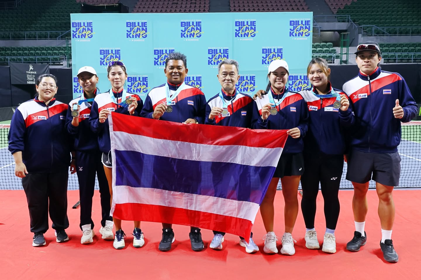 เทนนิสไทยคว้าแชมป์ 2026 บิลลี จีน คิง คัพ"บิ๊กสุชัย" ยกนิ้วชมลิ่วเพลย์ออฟในรอบ 12 ปี