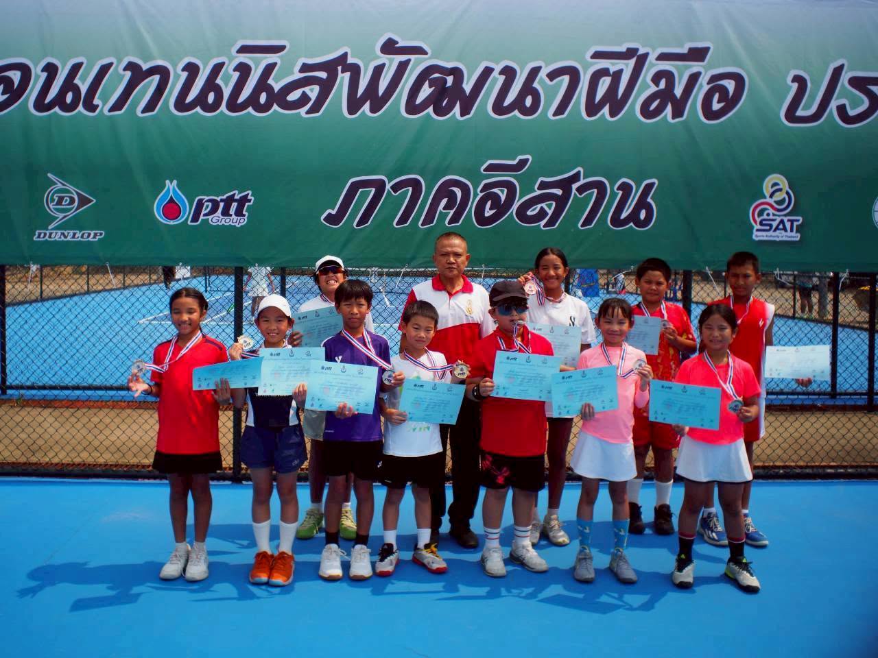"พิชญ์พงษ์" คว้าแชมป์14ปี แบบไม่เสียเซตศึก PTT-ลอนเทนนิสพัฒนาฝีมือ ภาคอีสาน